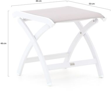 Bellagio Pronto voetenbank - Laagste prijsgarantie! Wit