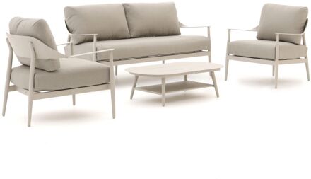 Bellagio Valli stoel-bank loungeset 4-delig - Laagste prijsgarantie! Taupe