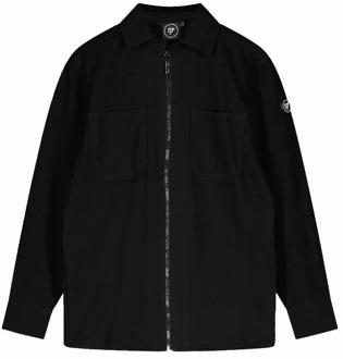 Bellaire Jongens blouse met rits jet Zwart - 188