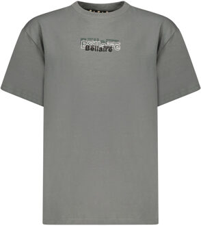 Bellaire Jongens t-shirt met tripple logo sage Grijs - 140