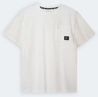 Bellaire Jongens t-shirt met zakje snow Wit - 152