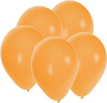 Bellatio Decorations 15x stuks Gele party ballonnen 27 cm - Ballonnen Geel