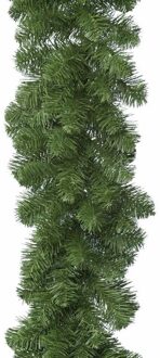 Bellatio Decorations 3x Kerstversiering dennen takken slinger 270 cm Imperial Pine - dennenslingers