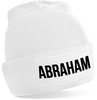 Bellatio Decorations Abraham muts unisex one size - Wit
