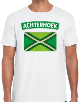 Bellatio Decorations Achterhoek en vlag festival t-shirt wit heren 2XL