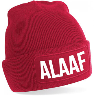 Bellatio Decorations Alaaf muts unisex one size - Rood One size