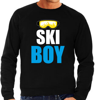 Bellatio Decorations Apres ski sweater Ski Boy zwart heren - Wintersport trui - Foute apres ski outfit 2XL