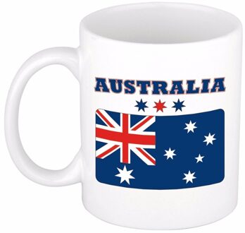 Bellatio Decorations Australische vlag koffiebeker