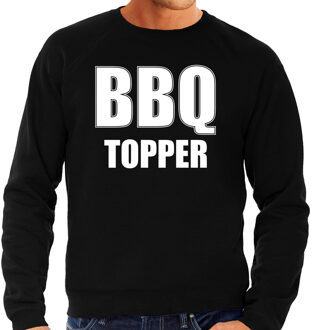 Bellatio Decorations Barbecue cadeau sweater bbq topper zwart voor heren - bbq truien 2XL