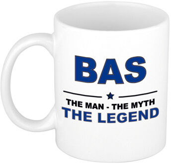 Bellatio Decorations Bas The man, The myth the legend cadeau koffie mok / thee beker 300 ml