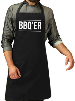 Bellatio Decorations BBQ-ER barbecueschort heren zwart