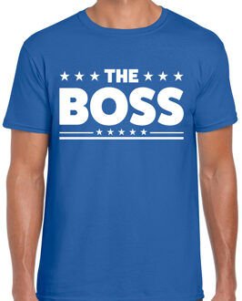 Bellatio Decorations BD Cadeau T-shirt voor heren - The Boss - Foute Party / thema kleding L