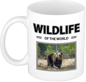 Bellatio Decorations Beer mok met dieren foto wildlife of the world