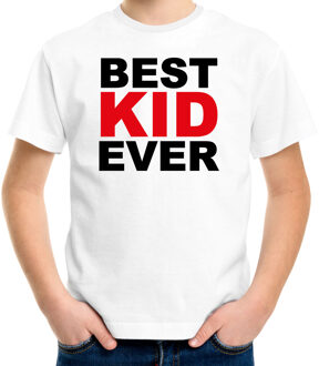 Bellatio Decorations Best kid ever cadeau t-shirt wit voor kinderen/kids