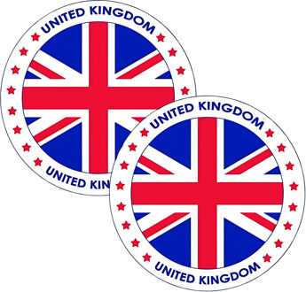 Bellatio Decorations Bierviltjes Engeland - 50x stuks - landenthema - versiering - onderzetter