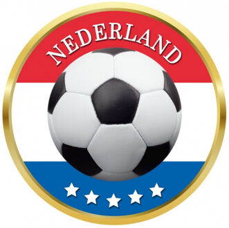 Bellatio Decorations Bierviltjes Holland - 25x stuks - voetbal - EK/WK versiering - onderzetter