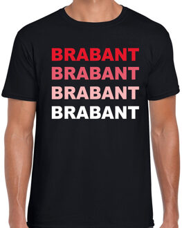 Bellatio Decorations Brabant / Holland t-shirt zwart voor heren 2XL