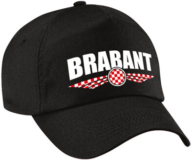 Bellatio Decorations Brabant pet/cap zwart volwassenen