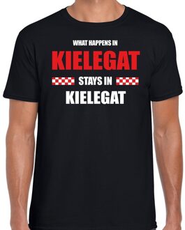 Bellatio Decorations Breda/Kielegat Carnaval outfit / t- shirt zwart heren 2XL