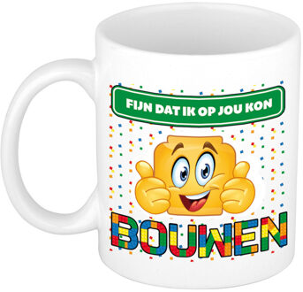 Bellatio Decorations Cadeau koffiemok voor collega/werknemer - bedankt - afscheidscadeau - pensioen - feest mokken Groen