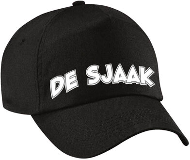 Bellatio Decorations Cadeau pet/cap voor volwassenen - de Sjaak - zwart - vrijgezellenfeest - bruiloft/trouwen