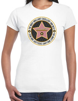 Bellatio Decorations Cadeau t-shirt voor dames - colleague/collega - wit - bedankje - verjaardag 2XL