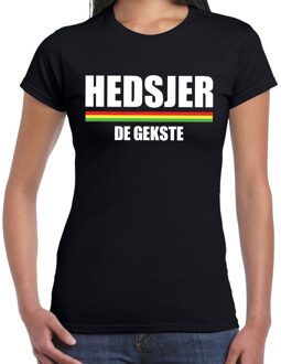 Bellatio Decorations Carnaval Hedsjer de gekste t-shirt zwart voor dames