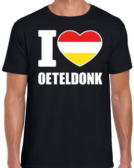 Bellatio Decorations Carnaval I love Oeteldonk t-shirt zwart voor heren