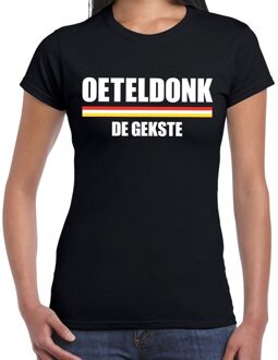 Bellatio Decorations Carnaval Oeteldonk de gekste t-shirt zwart voor dames