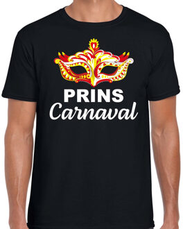 Bellatio Decorations Carnaval t-shirt prins carnaval / Brabant zwart voor heren - carnaval fun t-shirt