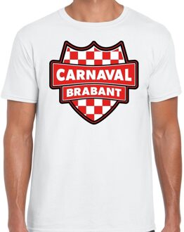 Bellatio Decorations Carnaval verkleed t-shirt Brabant wit voor heren 2XL