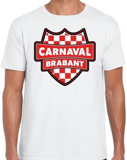 Bellatio Decorations Carnaval verkleed t-shirt Brabant wit voor heren