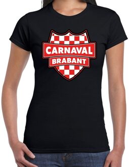 Bellatio Decorations Carnaval verkleed t-shirt Brabant zwart voor voor dames