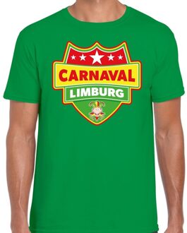 Bellatio Decorations Carnaval verkleed t-shirt Limburg groen voor heren