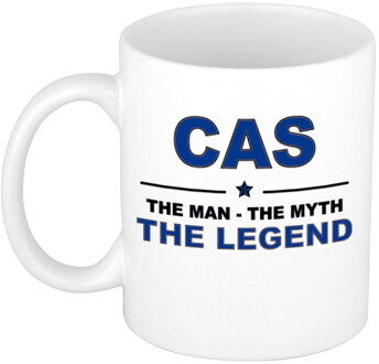 Bellatio Decorations Cas cadeau mok - man myth legend - naam koffiemok - 300 ml - collega - vaderdag