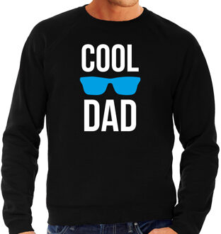 Bellatio Decorations Cool dad - sweater zwart voor heren - papa kado trui / vaderdag cadeau XL