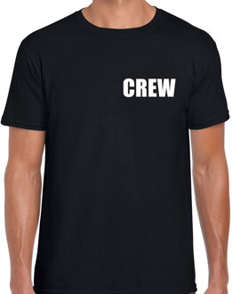Bellatio Decorations Crew / personeel t-shirt - zwart - heren - personeel werkkleding L - Feestshirts