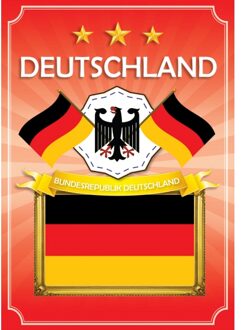 Bellatio Decorations Deutschland deurposter met wapen