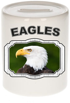 Bellatio Decorations Dieren arend spaarpot - eagles/ zeearenden spaarpotten kinderen 9 cm Multi
