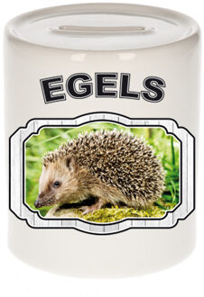 Bellatio Decorations Dieren egel spaarpot - egels/ egels spaarpotten kinderen 9 cm