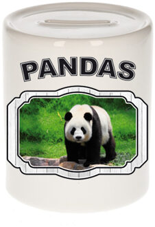 Bellatio Decorations Dieren grote panda spaarpot - pandas/ pandaberen spaarpotten kinderen 9 cm