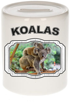 Bellatio Decorations Dieren liefhebber koala spaarpot - koalaberen cadeau - Spaarpotten Multikleur