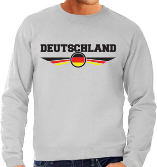 Bellatio Decorations Duitsland / Deutschland landen sweater / trui grijs heren 2XL