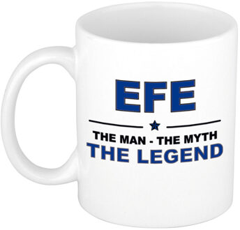 Bellatio Decorations Efe cadeau mok - man myth legend - naam koffiemok - 300 ml - collega - vaderdag