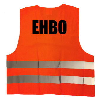 Bellatio Decorations EHBO vestje / hesje oranje met reflecterende strepen voor volwassenen