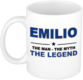 Bellatio Decorations Emilio The man, The myth the legend cadeau koffie mok / thee beker 300 ml