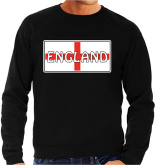 Bellatio Decorations Engeland / England landen sweater zwart heren 2XL