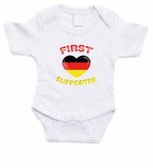 Bellatio Decorations First Duitsland supporter rompertje baby 56 (1-2 maanden)