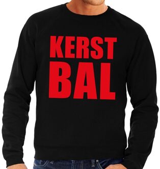 Bellatio Decorations Foute kerstborrel trui zwart Kerstbal heren 2XL (56) - kerst truien