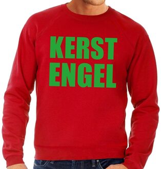 Bellatio Decorations Foute kersttrui rood Kerstengel heren 2XL (56) - kerst truien